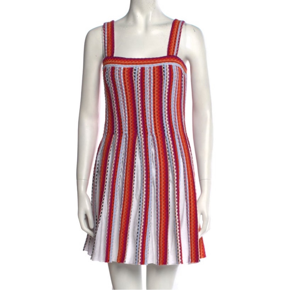 Ramy Brook Striped Mini Dress
